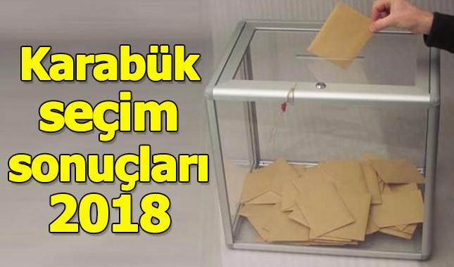 Karabük seçim sonuçları 2018 - 24 Haziran oy oranları