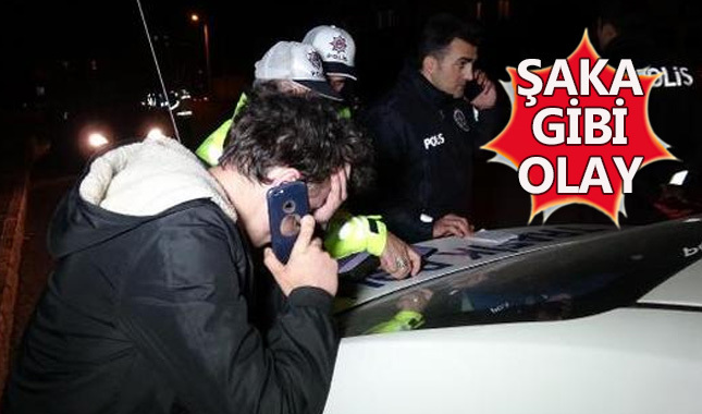 Karabük'te şaka gibi olay