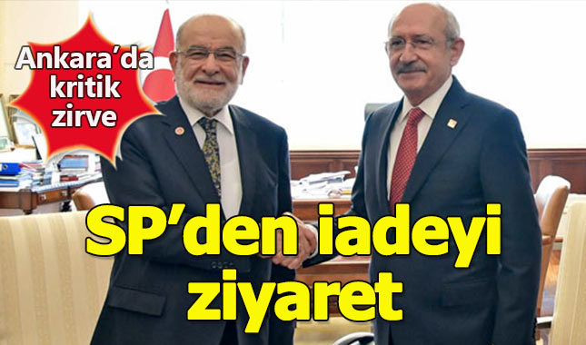 Karamollaoğlu'ndan Kılıçdaroğlu'na ziyaret