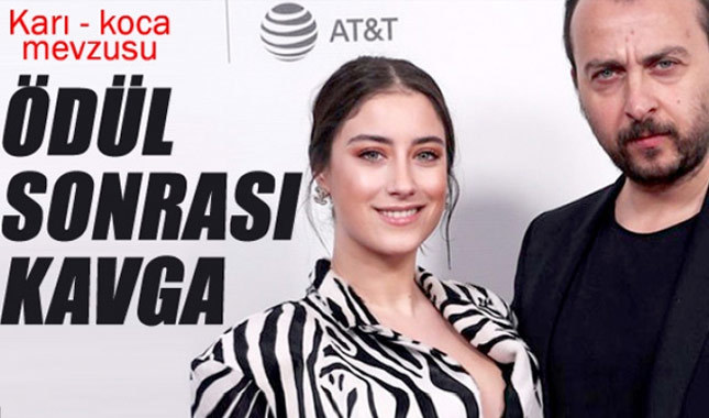 Karı koca mevzusu, ödül sonrası kavga çıkardı