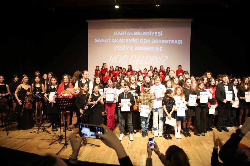Kartal Belediyesi Sanat Akademisi'nden Yeni Yıla Özel Müzik Ziyafeti