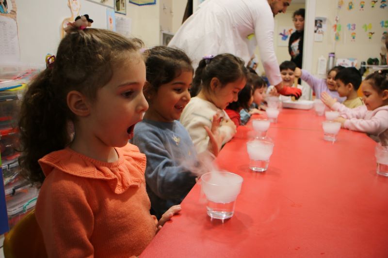 Kartal Belediyesi kreşlerinde “Yes To Science” bilimsel eğitim projesi uygulanıyor