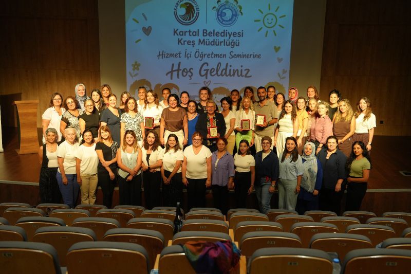 Kartal Belediyesi'nden Kreş Öğretmenlerine Hizmet İçi Eğitim