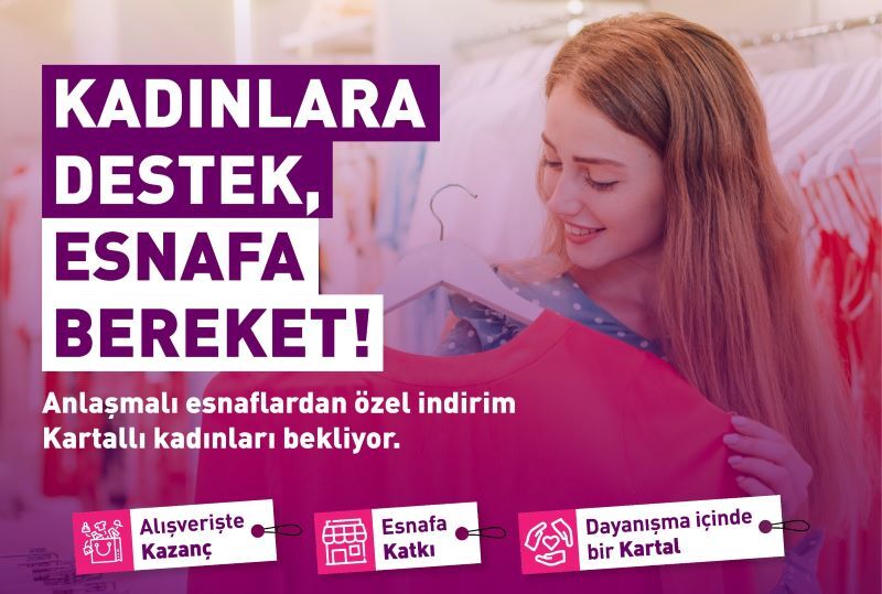 Kartal Esnafından Kadın ve Ailelere Destek