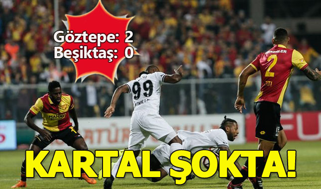 Kartal Şokta Göztpe deplasmanında 2 - 0 yenildiler | Beşiktaş - Göztepe maç özeti