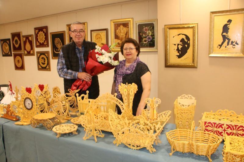 Kartal'da Geleneksel Sanatlar Ahşapla Buluştu