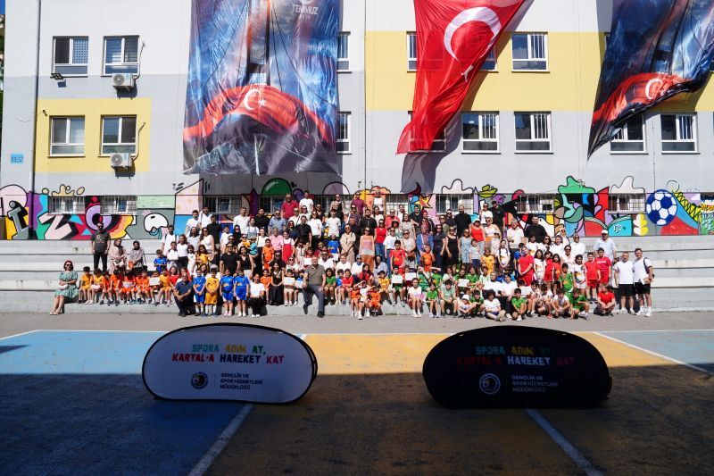 Kartal'da Yaz Spor Okulu İlk Mezunlarını Verdi