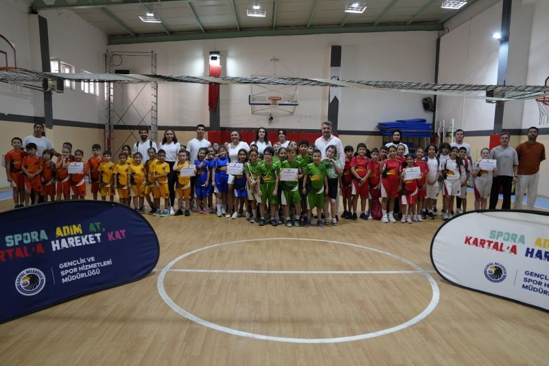 Kartal'da Yaz Spor Okulu'nun 2. Dönemi Tamamlandı