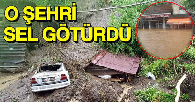 Kastamonu Cide'de sel felaketi