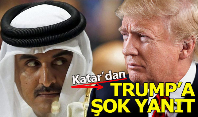Katar Emiri'nden Trump'ın davetine ret!