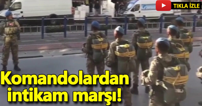 Kayseri 1.Komando Tugayı'ndan şehri inleten marş!