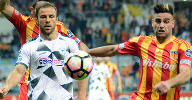 Kayserispor­- Atiker Konyaspor maç sonucu