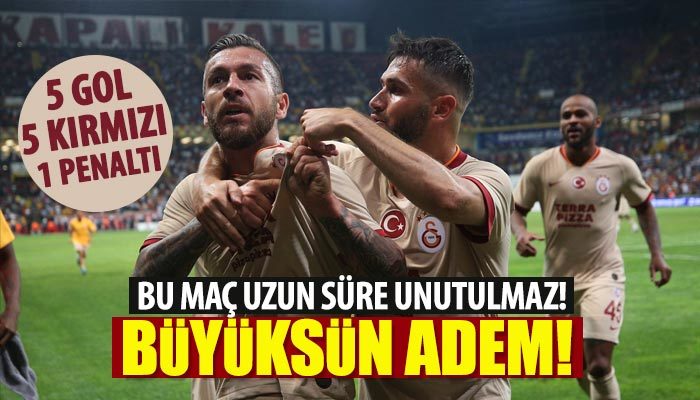 Kayserispor 2-3 Galatasaray Maç Özeti izle