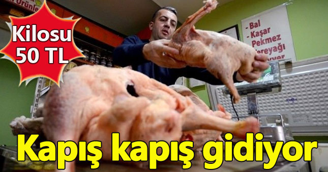 Kaz etine yoğun talep