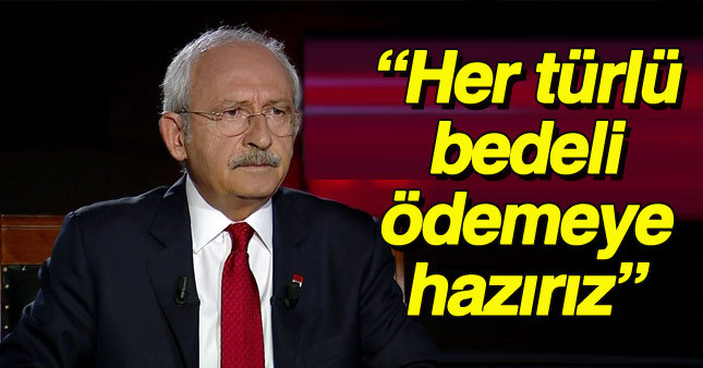 Kemal Kılıçdaroğlu: Cemaat ne isterse AKP yaptı