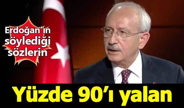 Kemal Kılıçdaroğlu: FETÖ'nün bir numaralı siyası ayağı Erdoğan