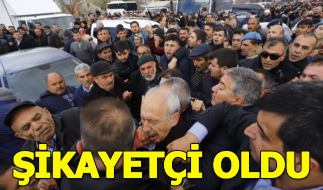 Kemal Kılıçdaroğlu kendisine saldıran kişilerden şikayetçi oldu!