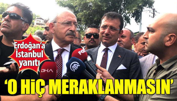Kemal Kılıçdaroğlu'ndan Erdoğan'a yanıt