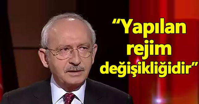 Kemal Kılıçdaroğlu'ndan başkanlık tepkisi