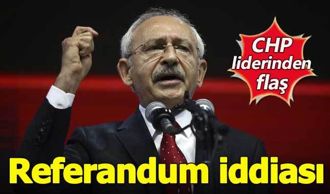 Kemal Kılıçdaroğlu'ndan flaş iddia: Referandumdan "hayır" çıktı