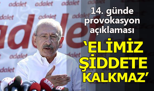 Kemal Kılıçdaroğlu'ndan provokasyon uyarısı