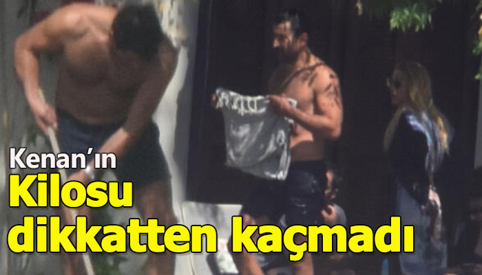 Kenan İmirzalıoğlu göbek yaptı