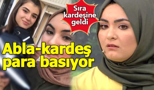 Kendisi bitti sıra kardeşine geldi, kardeşini de alıştırıyor