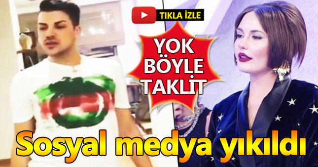 Kerimcan Durmaz, Bahar Candan'ı taklit etti