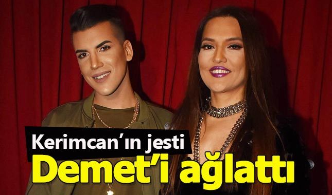 Kerimcan Durmaz'ın jesti Demet Akalın'ı ağlattı