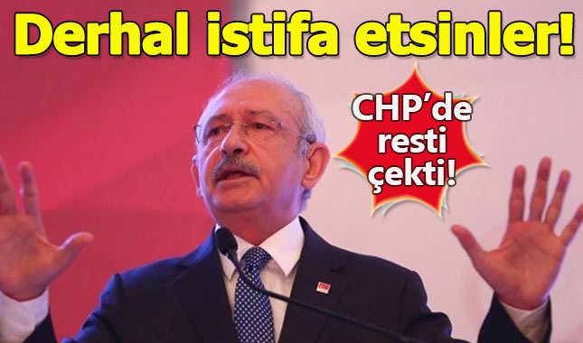 Kılıçdaroğlu CHP'lilere resti çekti: Derhal istifa etsinler!
