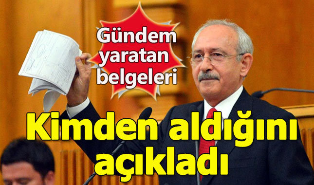 Kılıçdaroğlu, Erdoğan hakkındaki belgeleri kimden aldığını itiraf etti