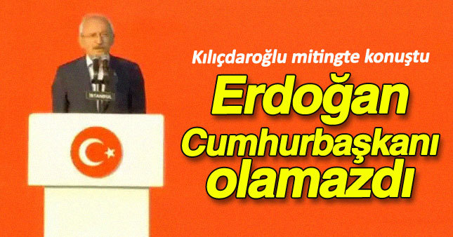 Kılıçdaroğlu Yenikapı'da köprüye çıktı