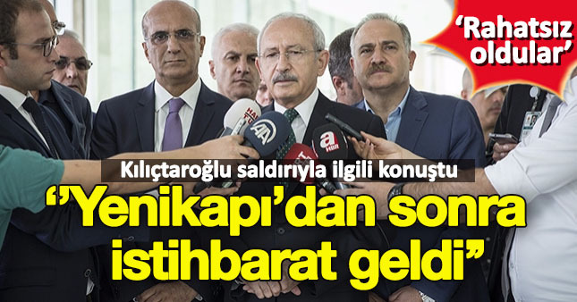 Kılıçtaroğlu saldırıyı ilk kez anlattı 