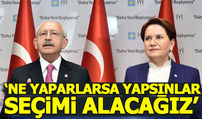 Kılıçdaroğlu ve Akşener'den YSK'nın kararına tepki