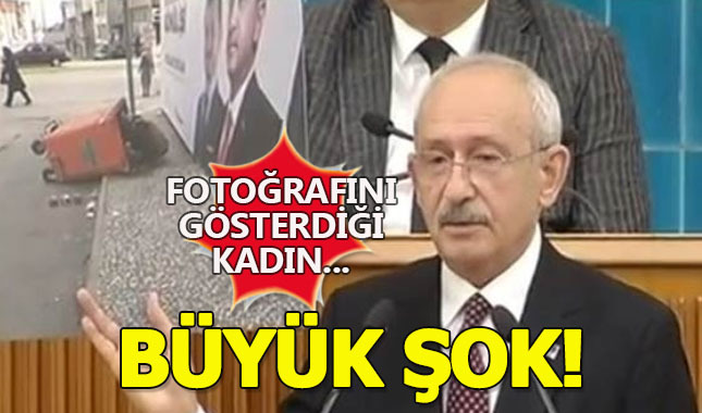 Kılıçdaroğlu'na büyük şok! Fotoğrafını gösterdiği kadın...