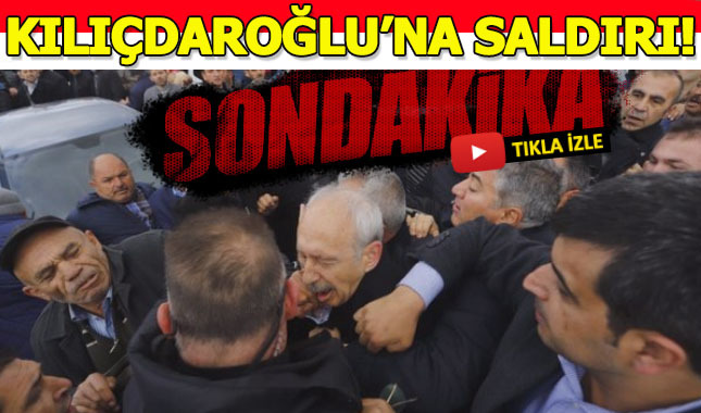 Kılıçdaroğlu'na şehit cenazesinde saldırı