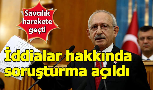 Kılıçdaroğlu'nun belgeleri hakkında soruşturma kararı