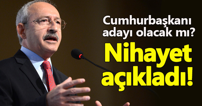 Kılıçtaroğlu, Cumhurbaşkanı adayı olacak mı?