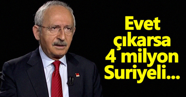 Kılıçtaroğlu Diyarbakır'da 'Hayır' için seslendi