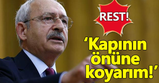 Kılıçtaroğlu grup toplantısında partililere gözdağı verdi