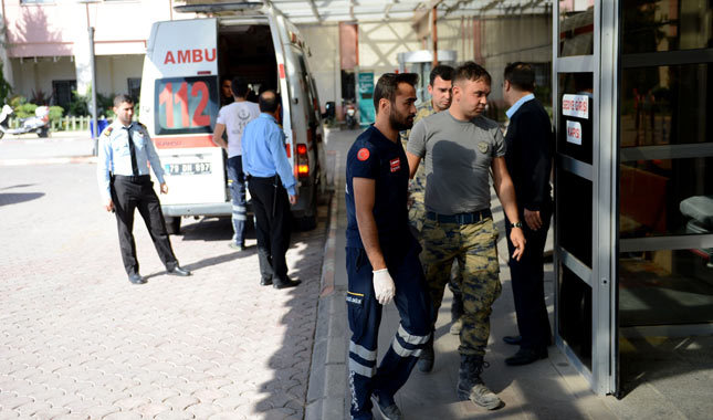 Kilis'te zırhlı araç devrildi: 8 asker yaralı