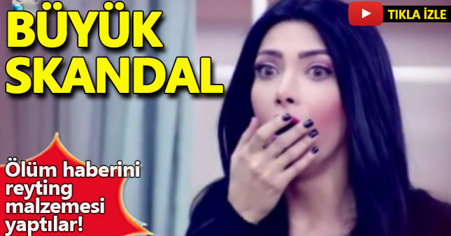 Kısmetse Olur'da ölüm haberi reyting malzemesi oldu!