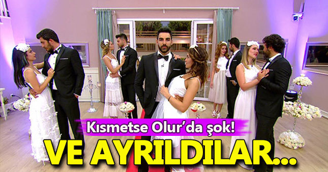 Kısmetse Olur'da ünlü çift ayrıldı