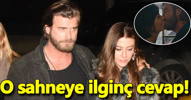 Kıvanç Tatlıtuğ'dan öpüşme sahnesi açıklaması