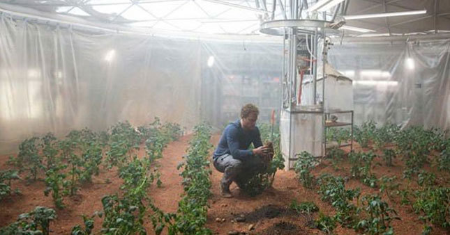 Kızıl Gezegen Mars'ta tarım yapılabilir
