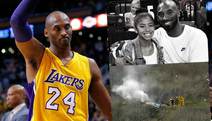 Kobe Bryant ve kızı helikopter kazasında hayatını kaybetti