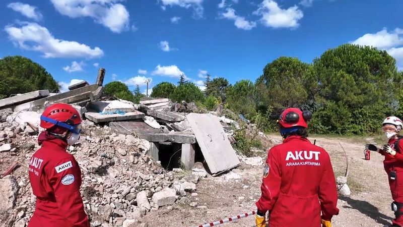 Kocaeli'nde 36 saatlik Kentsel Arama Kurtarma Tatbikatı