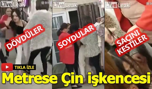 Kocasının metresini mağazada yakaladı ve...