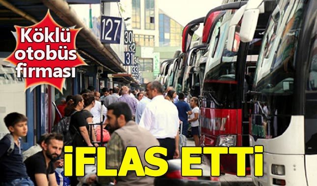 Köklü otobüs firması Ulusoy iflas etti