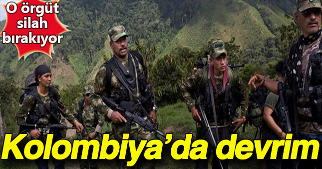Kolombiya Devrimci Silahlı Güçleri (FARC) silah bırakma kararı aldı